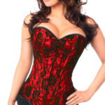 Red corset from Yandy