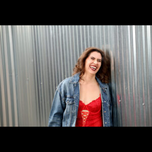 Red leaning on the wall 2