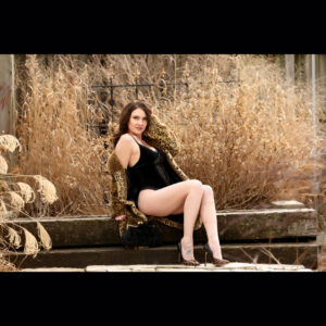 Sitting on the cross ties